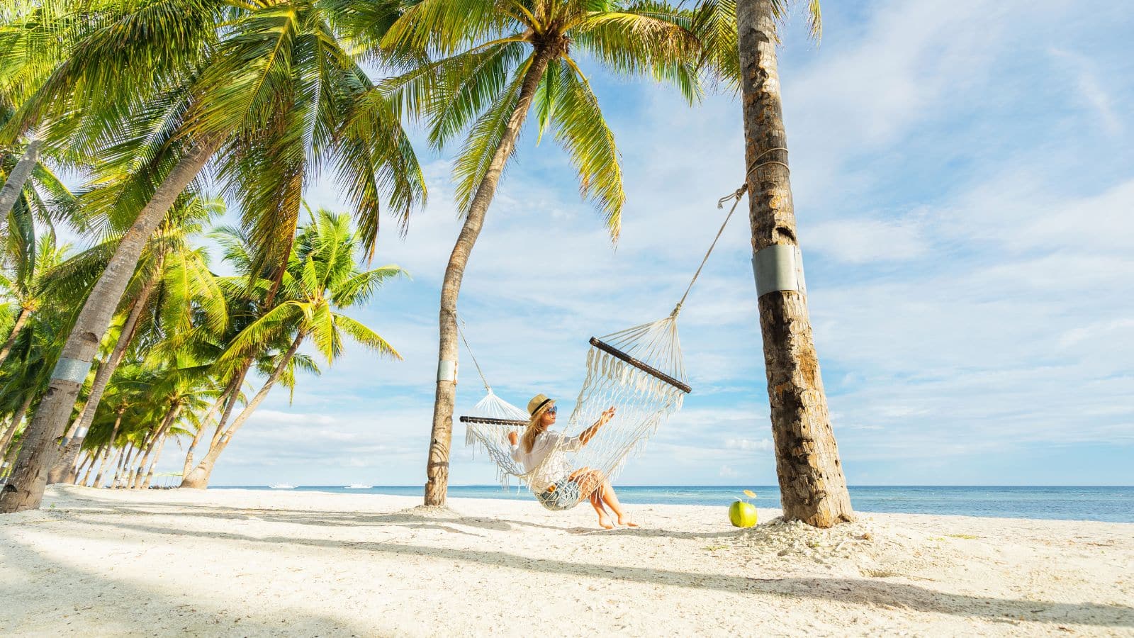 A peaceful coastal landscape view in Zanzibar, offering travelers a relaxing tropical environment with Clustered Africa Safaris